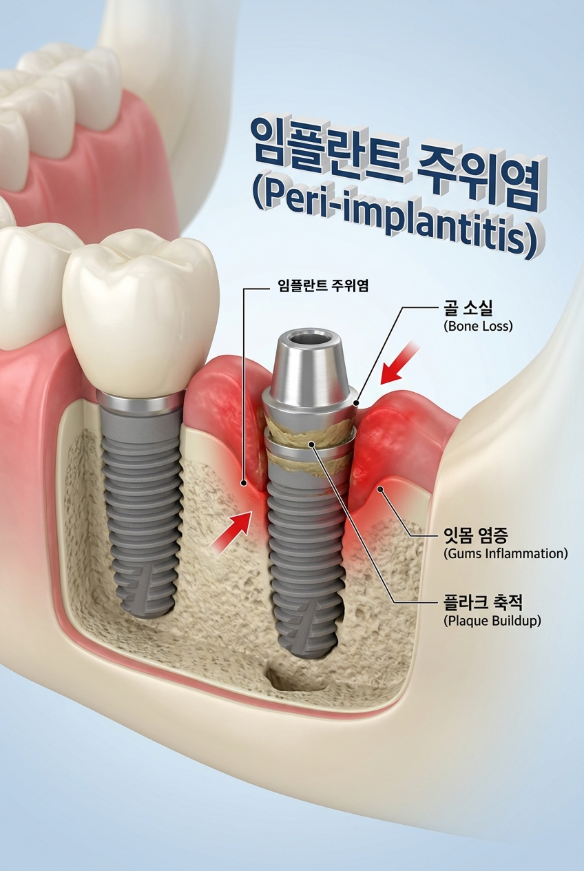 전농동 치과 플러스덴 — 임플란트 치료 후 임플란트 주위염 예방 및 정기검진