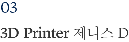 3D Printer 제니스 D